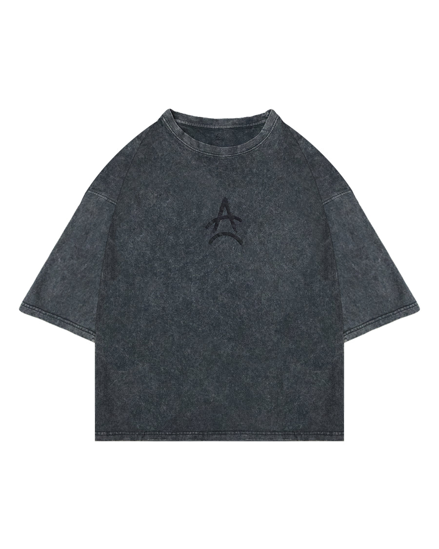 What The Flex Tee — Stone Grey