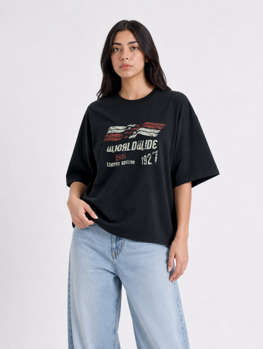 Worldwide 1927 Tee — Black (Limited Edition)