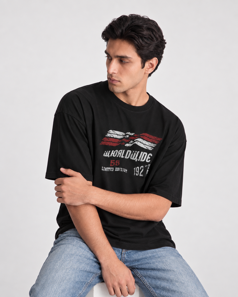 Worldwide 1927 Tee — Black (Limited Edition)