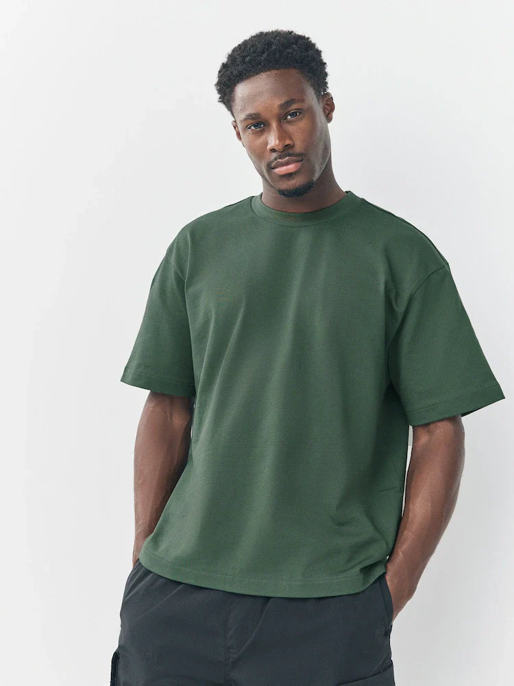 Green Boxy Fit