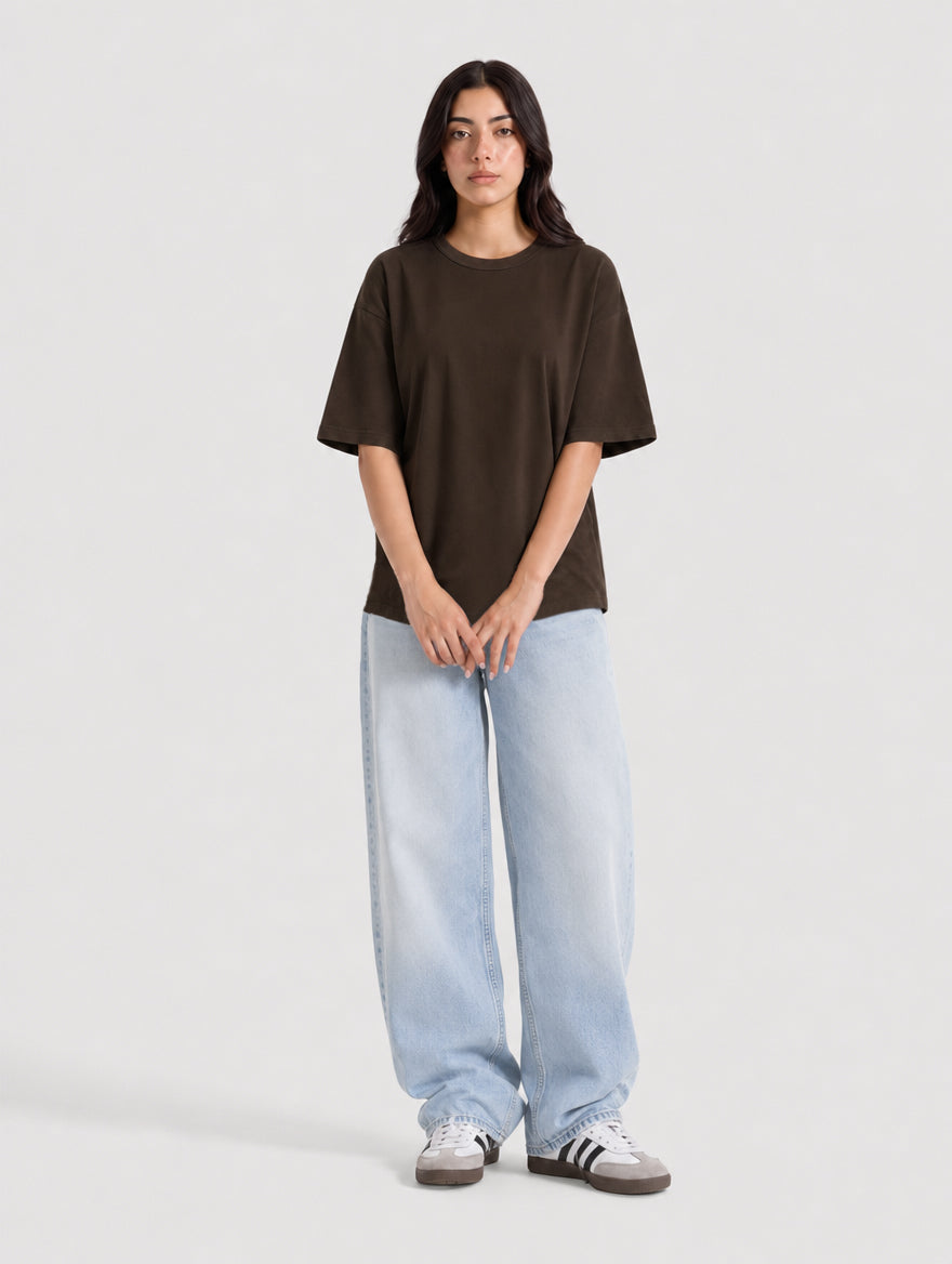 Raised by Daydreams Tee — Espresso