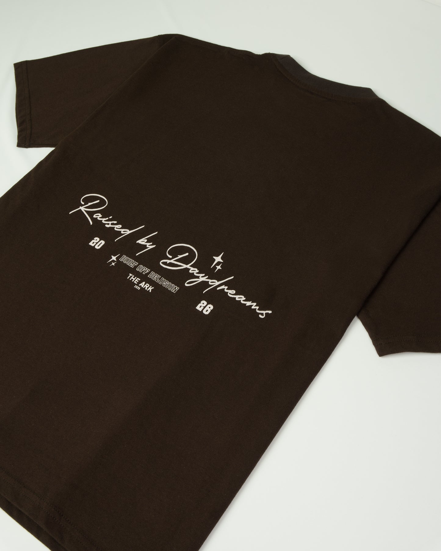 Raised by Daydreams Tee — Espresso