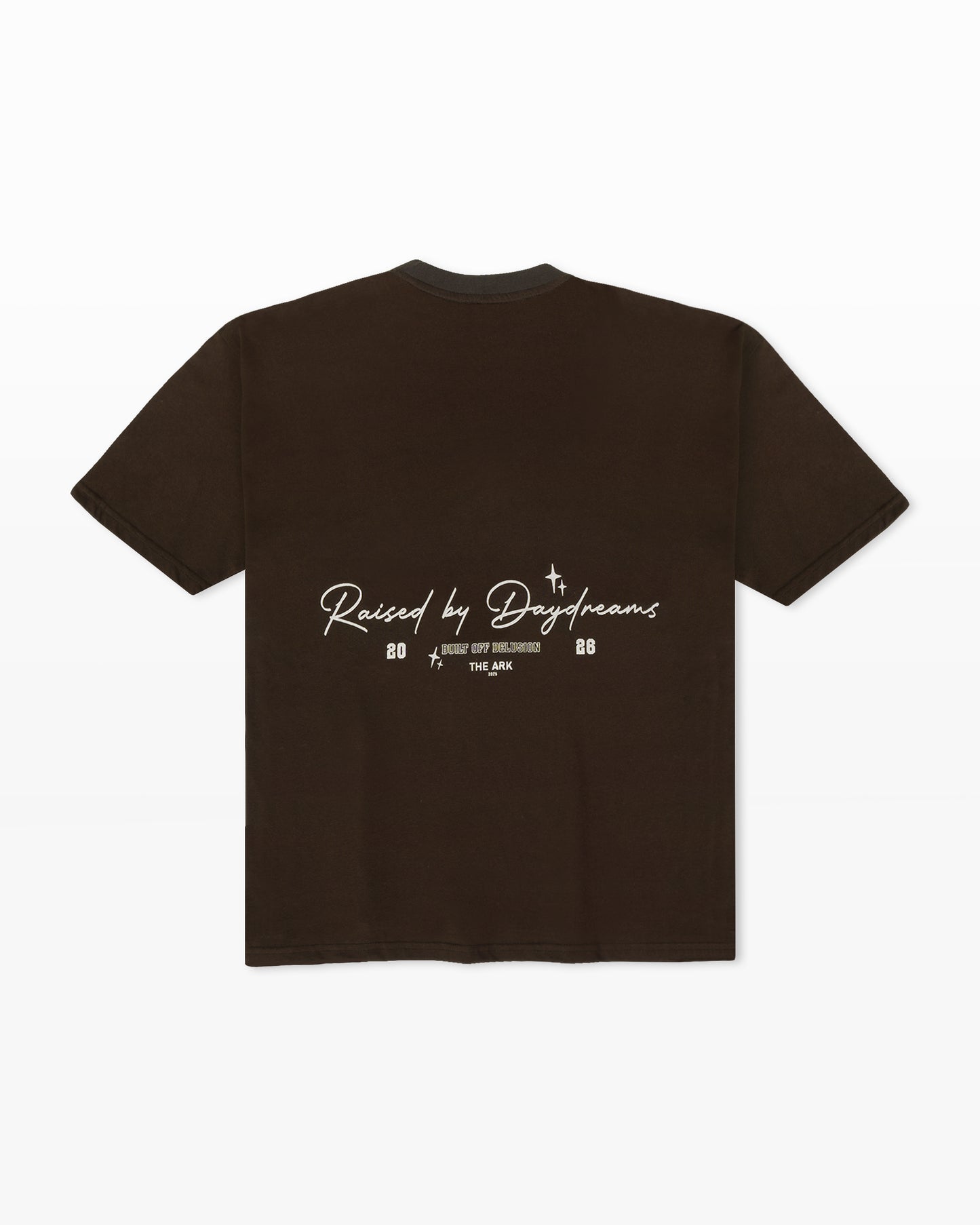 Raised by Daydreams Tee — Espresso