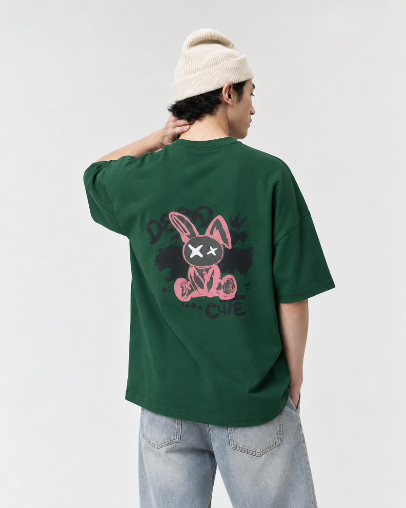 Dead Cute Tee — Forest Green