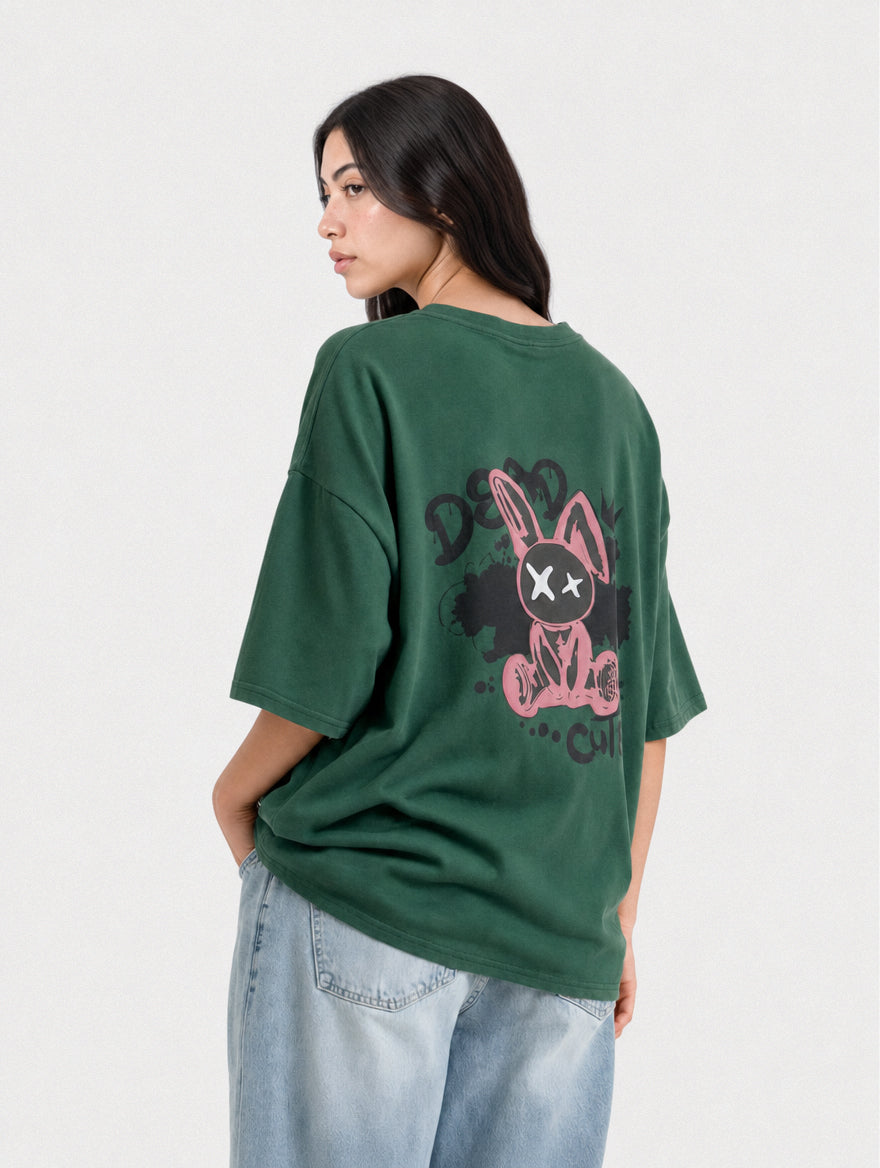 Dead Cute Tee — Forest Green