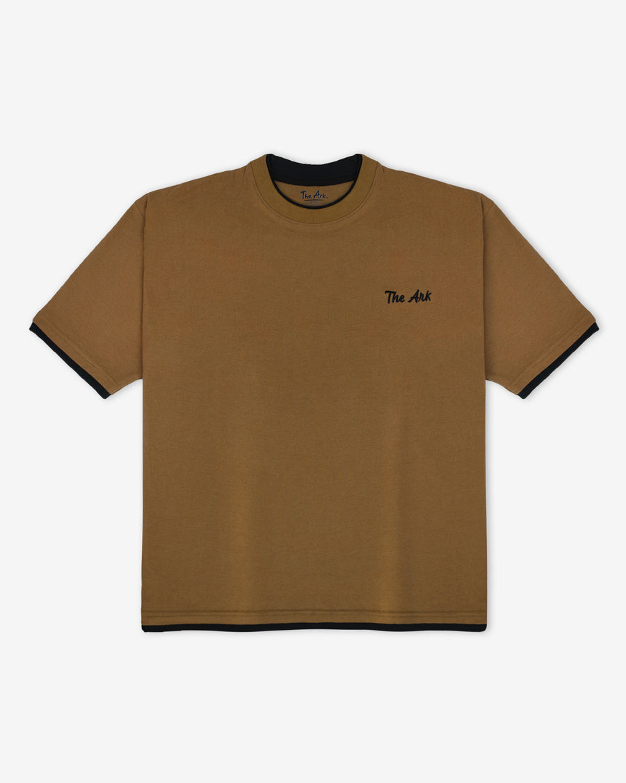 The Ark Camel Ringer Tee