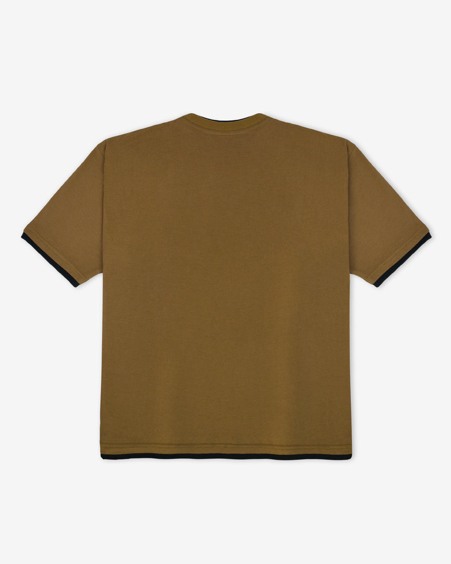 The Ark Camel Ringer Tee