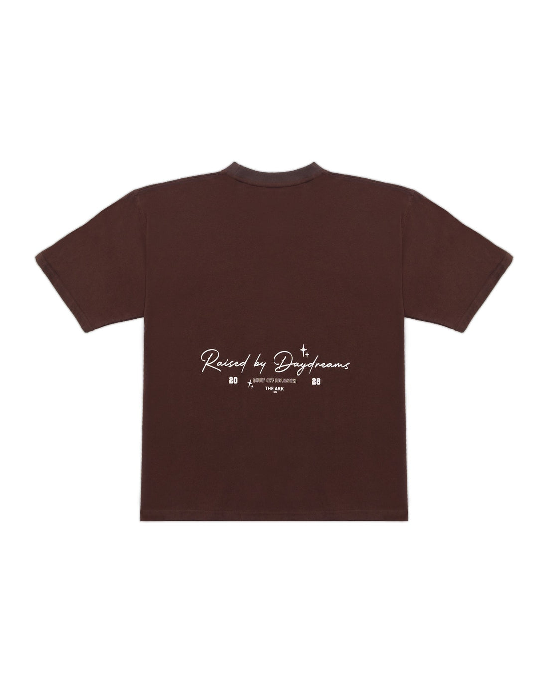 Raised by Daydreams Tee — Espresso