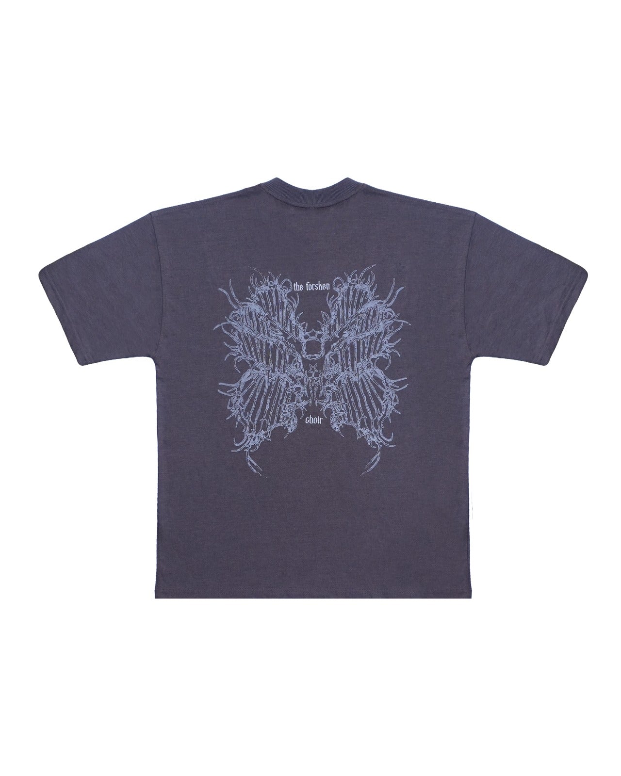 Forsaken Choir Tee — Indigo