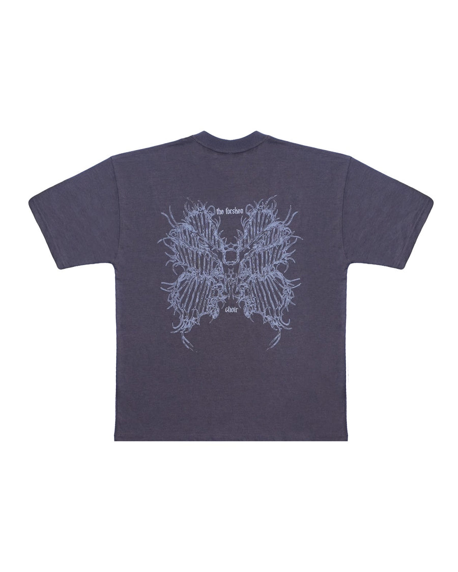 Forsaken Choir Tee — Indigo