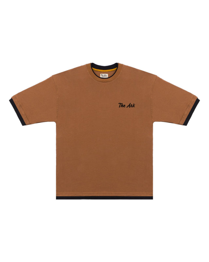 The Ark Camel Ringer Tee